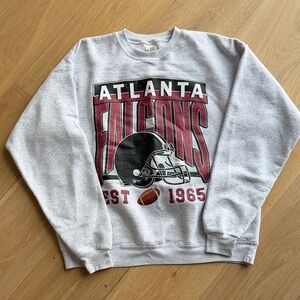 Hanes Atlanta Falcons Gray Crewneck